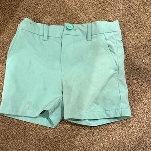 Vineyard Vines Girls Mint Green Shorts